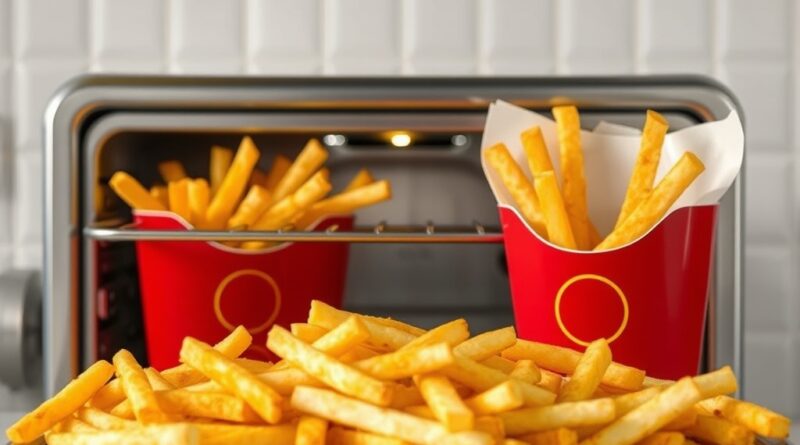 ile kcal mają frytki z piekarnika